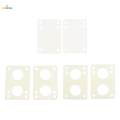 2 Pieces Rubber Skateboard Longboard Riser Shock Pads 3mm. 
