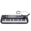 Musical Instruments Mini 37 Keys Electronic Keyboard With Microphone Learning Educational Toy. 