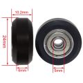10Pcs Big Plastic lley Wheel with Bearing Idler lley Gear for. 