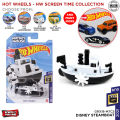 Diecast Hotwheels 2021,22 Hw Screen Time Die Series - The Mystery Machine, Rally Baja Crawler, Minecart, Standard Kart, Disney Steamboat,  X-jet, Armadillo, X-34 Landspeeder, Hyperfin, Kool Kombi, Party Wagon Hot Wheel Metal Car Collectors Toys. 