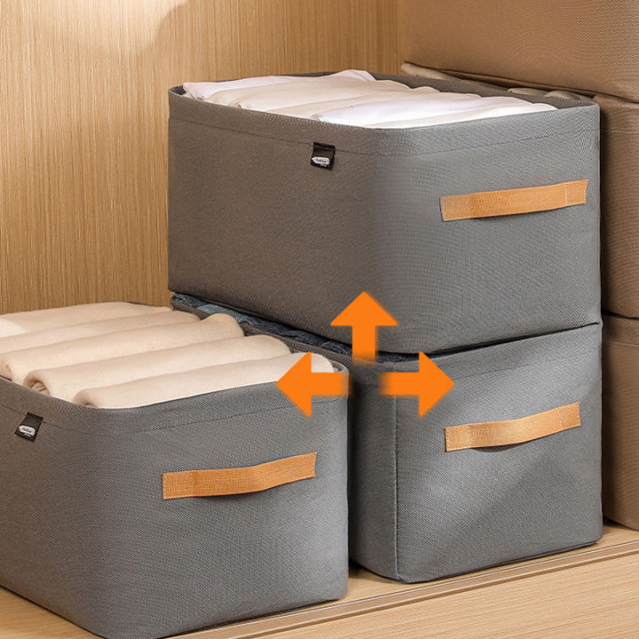 Foldable%20Cloth%20Storage%20Cubes%20Organizer%20with%20Handles%20Steel%20Frame%20Collapsible%20Clothes%20Organizer%20Storage%20Box%20for%20Wardrobe,Toys,Books,Saree,%20Shirts,and%20Blankets%20Storage%20Box%20(Grey%20Pink%20Green)%20-%20Image%209