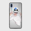 Huawei Nova 3i (P Smart Plus) Cover - SkinLee HQ Infinity Glass Case (Soft) - Marshmello Face - SKINLEE-627-1-643-238. 