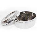 Imported Stainless steel spice box with 7 spice containers with see through lid Medium size masala box. 