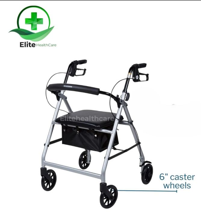 Imported Rollator Walker With Big Wheels for Seniors , Patients and elderly people