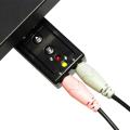 EXTERNAL USB AUDIO SOUND CARD ADAPTER VIRTUAL 7.1 CHANNEL USB 2.0 MIC SPEAKER AUDIO MICROPHONE 3.5MM JACK CONVERTER FOR PC , External USB 2.0 Virtual 7.1 Channel Audio Splitter Sound Card Adapter for PC/Laptop. 