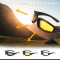 Night vision yellow glasses for man glasses. 