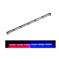 Car Dashboard Bar Light - Universal 6 Stepper LED Vehicle Indicator Lights for Dashboard | Police Car Dashboard Flasher Lights, LED Car Dashboard Warning Light Bar, Smart Safety Indicators and Vehicle Alert Lights for Cars. 