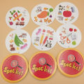 Spot Itt! Active Play Family Fun 48 Cards, Classic Card Game, 2 To 8 Players Games, Matching Card-Game, Early Education & Object Learning, Improve Creativity, Educational Toy, Average Playtime 15 Minutes For Children's. 