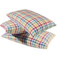 Cotton filled Pillow hand made Natural Rui. 
