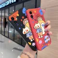 JIUMOO For iPhone 5s Case Thin New Design Case Side Phone Case Square Edge Silicone Casing Cartoon Fox Full Back Cover Camera Cases Shockproof Protection Softcase. 
