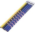 Piano Premium Easy Grip Groove Wooden Graphite Black Lead HB Dark Pencils Multi Color. 