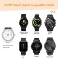 Pulseira Silicone Magnetic Replacement For Smartwatch P70 T80 P80 P8 P67 P68 P9. 