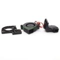 5015 12V/24V Extruder Turbo fan with duct air flow guide Kit for FLASHFORGE Creator Pro / Dreamer or other. 