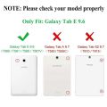 Tab E 9.6 Inch PU Leather Stand Flip Cover Case For Samsung Galaxy Tab E 9.6 T560 T561 SM-T560 Tablet Funda. 