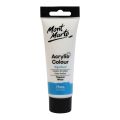 Mont Marte Signature Acrylic Paint 75ml Tube - Titanium White. 