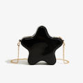 Square Shape Jelly Bag Zip Closure PVC Small Size Star Shape Bag Transparent Cute Design Crossbody Bag for Commuting Casual Outing Women's Accessory Fashion Statement Quirky Style. 