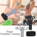Silicone Hand Grip Device Finger Exerciser Strengthener Stretcher. 