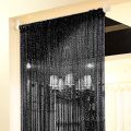 66 Inches Decorative Glitter Shiny Tassel Flash String Walkthrough Door, Window, Divider Sheer Curtain. 