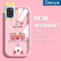 dienya Case For Samsung A31 Case Cartoon Pink Panther Pattern Creative Colorful Lovely Little Monster Phone Case Full Cover Lens Camera Soft Silicone Case Shockproof Protective Cover. 