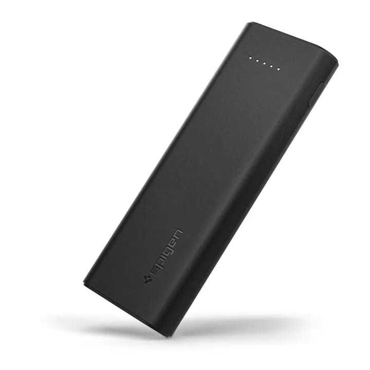 Spigen Essential Power Bank 20100mAh Portable Charger with Quick Charge 3.0 and 5V 2.4A Power