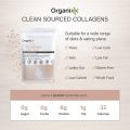Organixx Clean Sourced Collagen Powder, Hydrolyzed Protein Powder Collagen Peptides with Vitamin C, and Types I, II, III, V, X, For Skin, Joints, Hair and Nails, Aging Support, Unflavored, 20 Servings 170gm. 