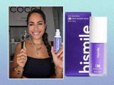 Hismile V34 Purple Color Corrector Teeth