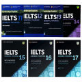 Cambridge IELTS General Training 11-17 Books Set with QR Code for Audio Listening. 