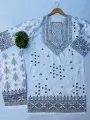 Stitched Chunri 2Pc Dress For Women Summer Linen Fabric Casual Traditional Style Multiple Color. 