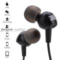 JBL C100SI 3.5mm wired Bass Stereo Earphone. 