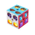 Cross-border blox fruits game devil fruit real prop box third-order Rubik's Cube small Rubik's Cube pendant toy. 
