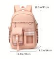 Pink Girls Backpack for School, Children bag, School bag Class 3 to 6 Cute girls bag,  School Stylish bag Cute Book bag Backpack for Girls & Women School College Students Backpack Durable Water Resistant. 