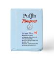 Puffin Tampons SUPER PLUS 16 Pcs. 