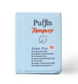 Puffin Tampons SUPER PLUS 16 Pcs. 
