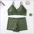 Floral Bra Panty Set. 