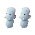 3D Animal Shape Women Earrings Bite Posture Alloy Cartoon Adorable Stud Earrings Jewelry Accessory. 
