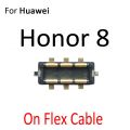 2pcs/lot FPC Connector Battery Holder Clip Contact For Huawei Honor 8X 8S 8C 8A 8 Pro Lite On Main Board Flex Cable Parts. 