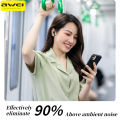 Awei T68 Bluetooth Earphone ENC Call Noise Reduction True Wireless Headset Bluetooth 5.3 Suitable For Long-term Wearing Sports Gaming Earbuds. 