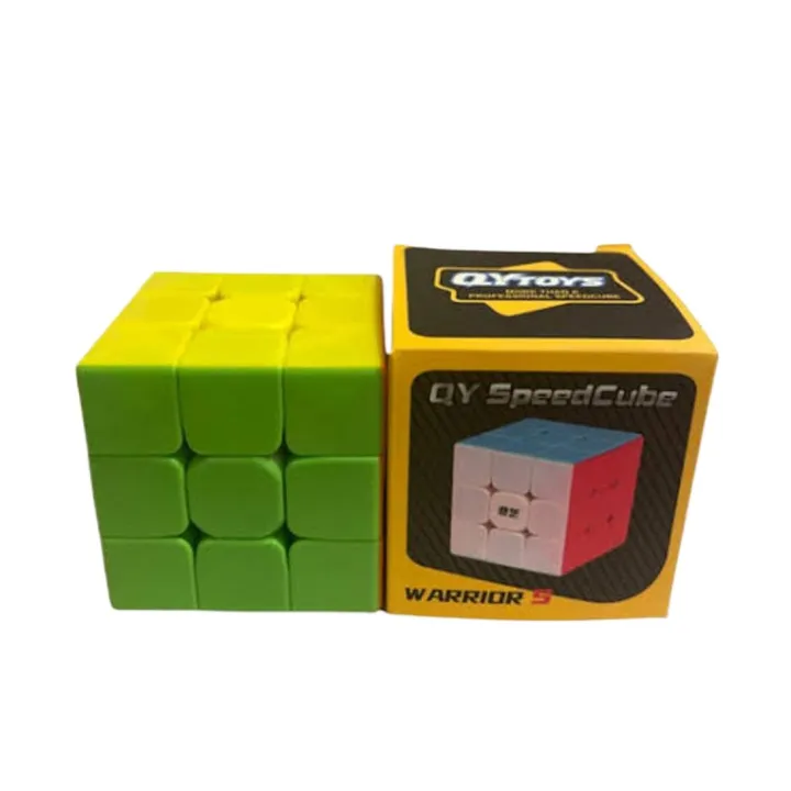Rubix Cube Sticker Less Original Sticker less Warrior S Rubik Cube 3x3 | Daraz.pk