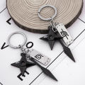 Kunai Shuriken Ninja Keychain for Car Keys Bag Anime Keyring Keychain Jewelry MJ. 