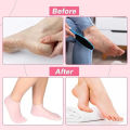 One pair of silicone socks, moisturizing gel heel socks, a silicone heel pad for your feet, and a multifunctional, unisex shoe. 