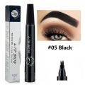 TINT MY 4-TIP BROW Liquid Eyebrow Pencil Waterproof Microblading Fork Tip Fine Sketch Eye Brow Tattoo Tint Pen Korean Cosmetics Feeoi Freeio. 