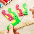 Automatic Needle Threader DIY Stitch Insert Guide Craft Sewing Thread Elderly Convenient Threader Automatic Practical Portable Insertion Needles. 
