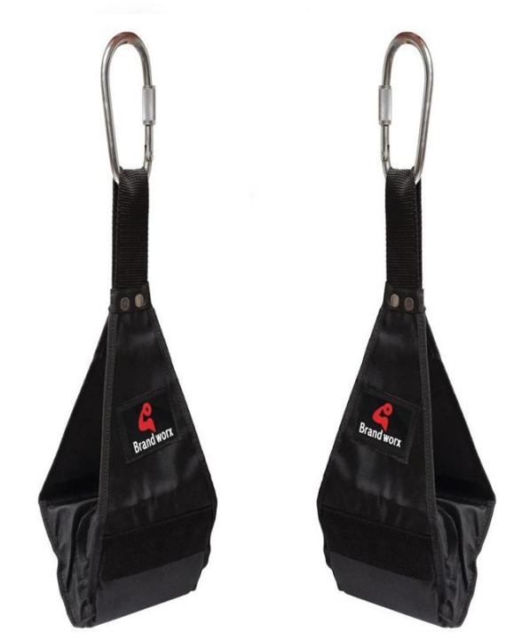 Ab Slings Straps - Heavy Duty Pair for Pull Up Hanging
