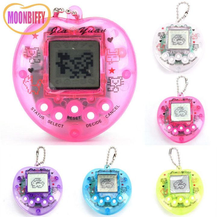 Electronic Pet Game Tamagotchi original 168 Pets In One Virtual Cyber Pet Electronic Toys Kids Funny Gifts E Pet Pixel Play Toy Moonlight