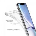 iPhone XR Transparent Back Cover With Camera Protection. 