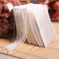 100pcs 5X7cm Disposable Drawstring Teabags Empty Tea Bags for Tea Bag Food Grade Non-woven Fabric Paper Coffee Filters Teaware. 