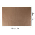 16x20'' PTFE Teflon Sheet Smooth Durable High-quality Heat press transfer paper sheet Heat resistant 3-pack Non-stick sheet for DIY crafts Heat transfer printing Textile industry Personalized gifts. 