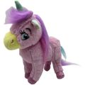 Foreign trade tail list Pink unicorn plush toy unicorn cloth art plush doll pony doll. 