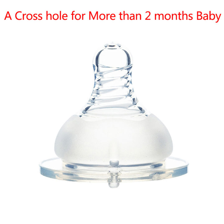Wide Base Pacifier Flexible Soft Silicone Pacifier Nipple Baby Wide Caliber Matte Pacifier ...