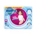 Molifix Pants Size 6 XX-Large 38pcs jumbo Pack (+15kg). 